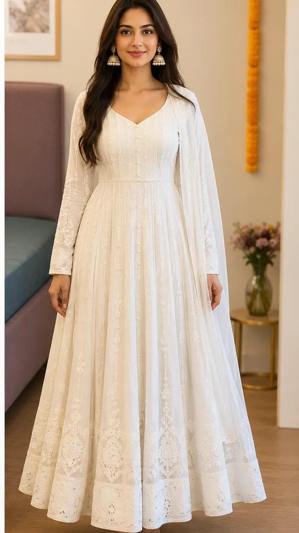 Georgette_Anarkali_Suit
