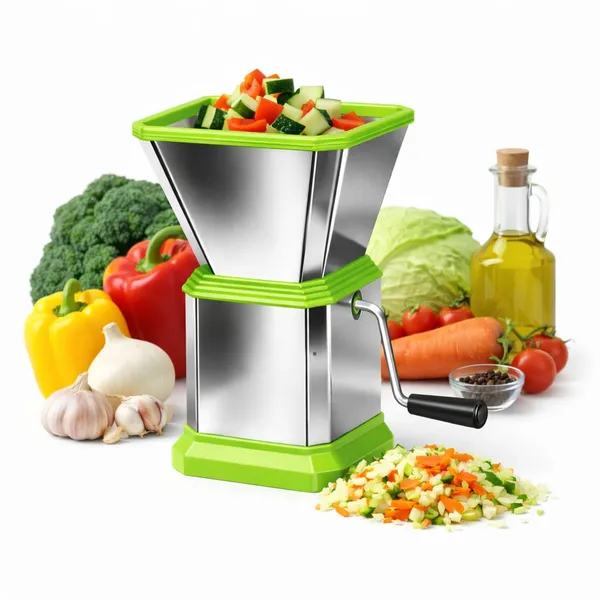 Stainless_Steel_Green_Manual_Vegetable_Chopper_Pack_Of_2