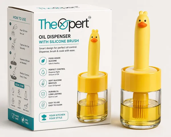 Thexpert_Oil_Dispenser_With_Silicone_Brush_Yellow_Duck_Pack_Of_2