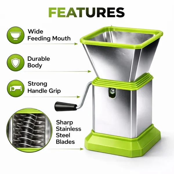 Stainless_Steel_Green_Manual_Vegetable_Chopper_Pack_Of_2