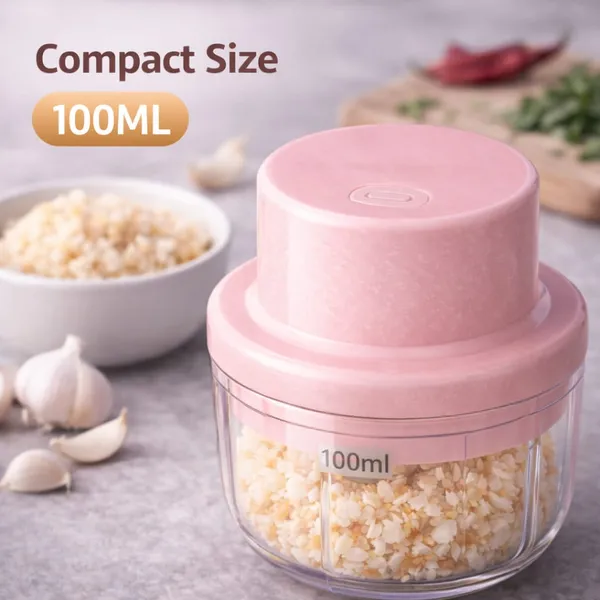 Pink_Abs_Electric_Mini_Food_Chopper_One_Touch_Control