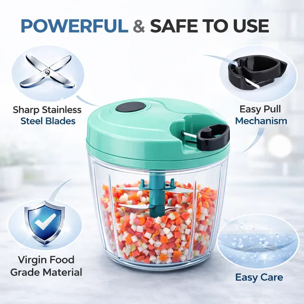 Turquoise_Manual_Pull_Chopper_With_6_Stainless_Steel_Blades_900_Ml_Pack_Of_2