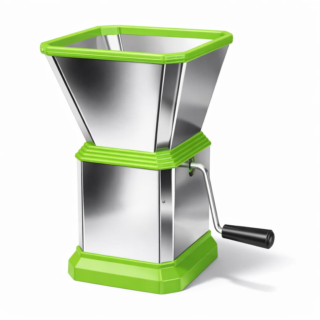 Stainless_Steel_Green_Manual_Vegetable_Chopper_Pack_Of_2