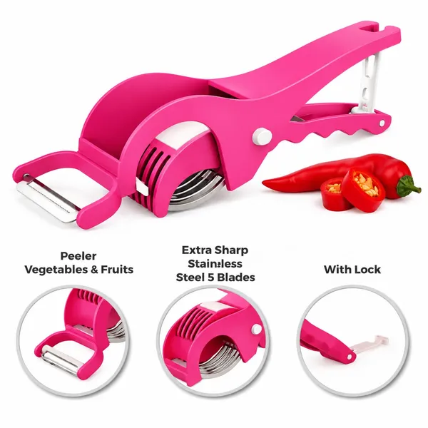 Pink_4_In_1_Multi_Function_Vegetable_Peeler_And_Slicer_With_Stainless_Steel_Blades_Pack_Of_3