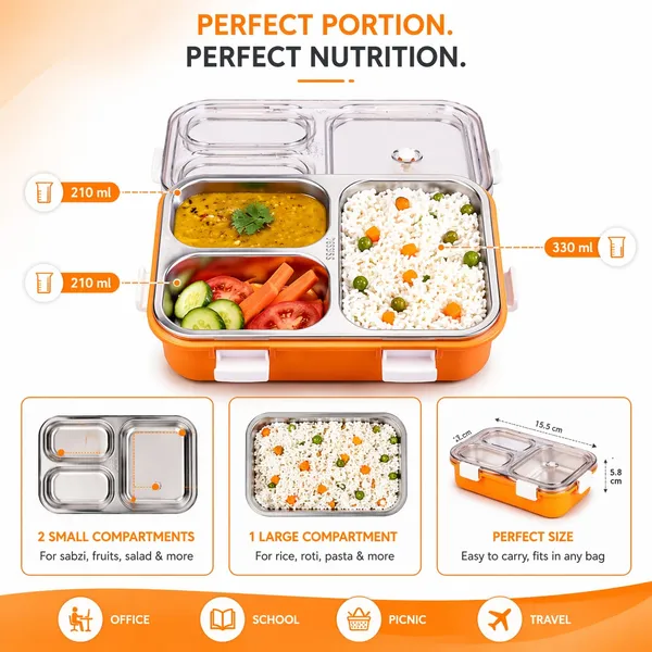 Stainless_Steel_3_Compartment_Leakproof_Lunch_Box