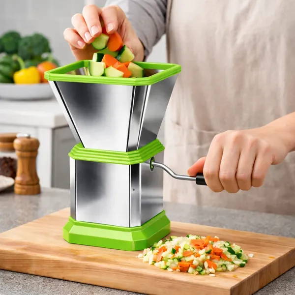 Stainless_Steel_Green_Manual_Vegetable_Chopper_Pack_Of_2