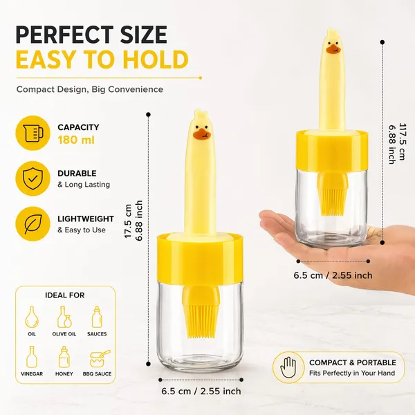 Thexpert_Oil_Dispenser_With_Silicone_Brush_Yellow_Duck_Pack_Of_2