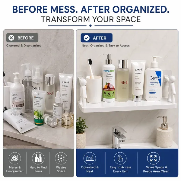 White_Wall_Mounted_Bathroom_Shelf_With_Adhesive_Backing_Pack_Of_2