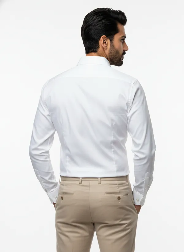 Mens_White_Solid_Casual_Linen_Shirt_With_Rolled_Sleeves