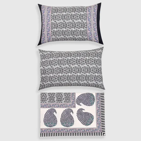 Bagh-e-Noor_King_Size_Bedsheet_With_Pillow_Covers_|_144_TC