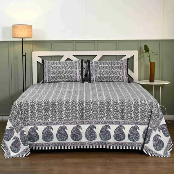 Bagh-e-Noor_King_Size_Bedsheet_With_Pillow_Covers_|_144_TC