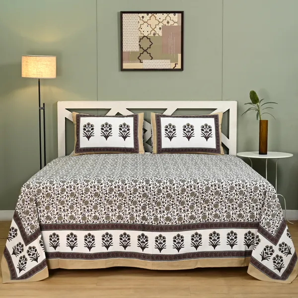 Mitti_Mahal_King_Size_Bedsheet_With_2_Pillow_Covers_|_144_TC