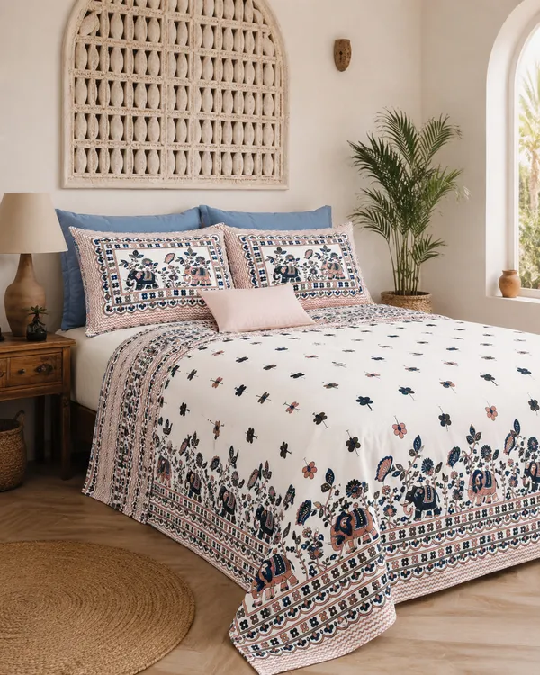Gajraj_Bagh_Premium_Cotton_Bedsheet