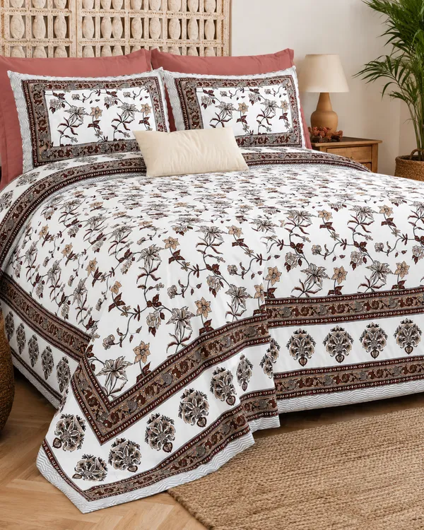 Mitti_Pushp_Darbar_Premium_Super_King_Size_Cotton_Bedsheet