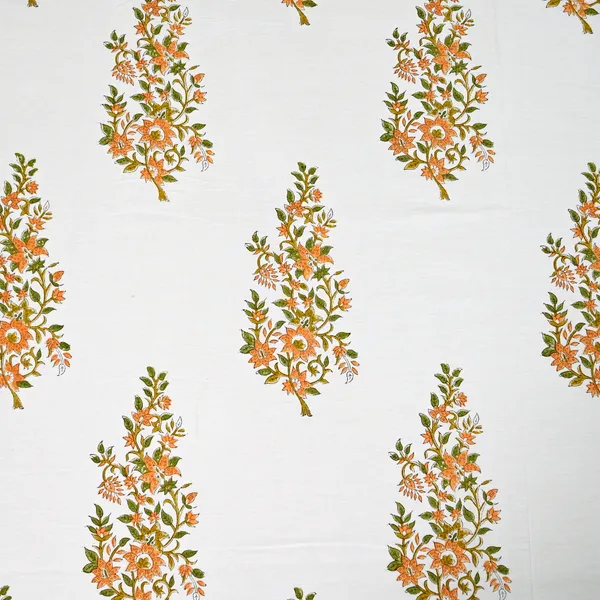 Kesariya_Bagh_Hand_Block_Print_Cotton_Bedsheet_|_250_TC