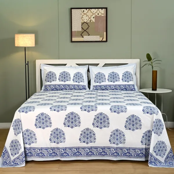 Neel_Mahal_Hand_Block_Print_Cotton_Bedsheet_|_250_TC