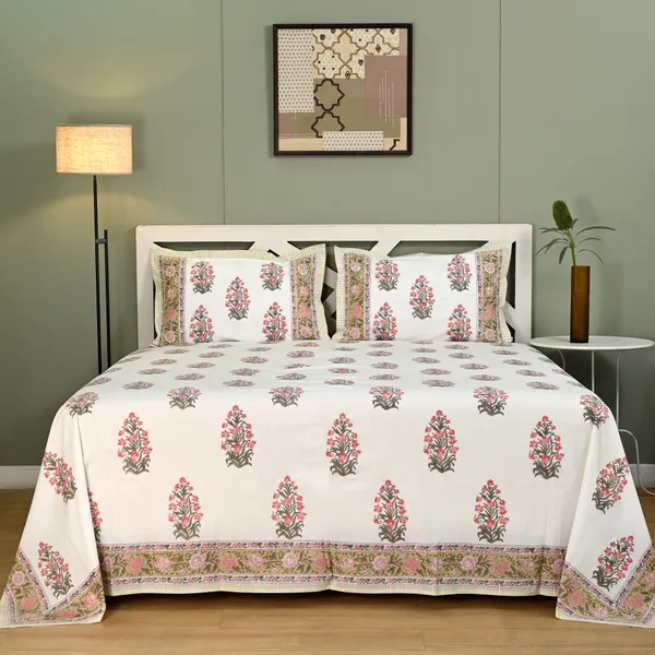 Gulabi_Bagh_Hand_Block_Print_Cotton_Bedsheet_|_250_TC