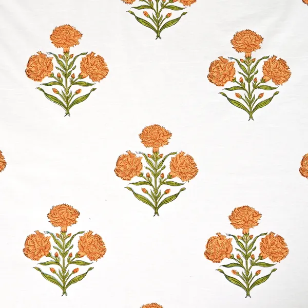 Genda_Bagh_Hand_Block_Print_Cotton_Bedsheet_|_250_TC