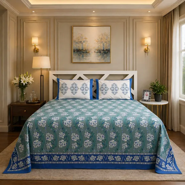 Neel_Sarovar_King_Size_Bedsheet_With_2_Pillow_Covers_|_144_TC