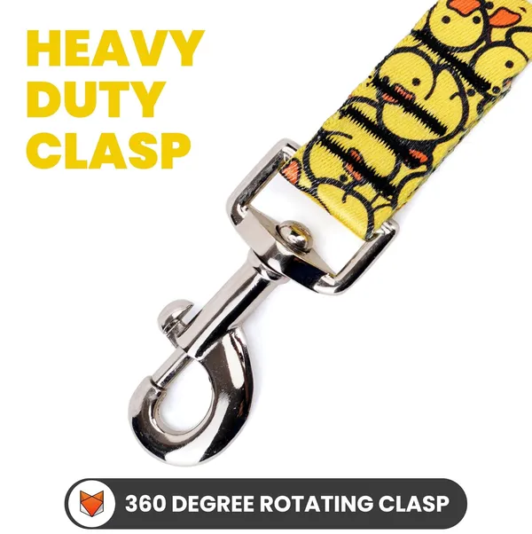 Wooflix_Nylon_Printed_Dog_Leash_(Yellow_Duck)