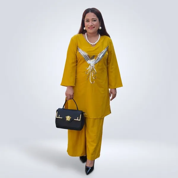 Mustard_Yellow_Cotton_Premium_Kurta_Set_For_Women