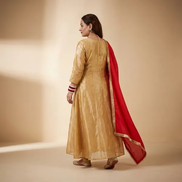 Light_Brown_Glass_Tissue_Premium_Anarkali_Suit_For_Women