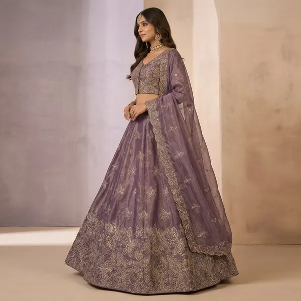 Onion_Lavender_Embroidered_Crop_Top_Lehenga_Choli_Set_For_Women