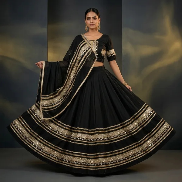 Black_Navratri_Special_Original_Mirror_Work_Border_Full_Flair_Designer_Chaniya_Choli_Set_For_Women