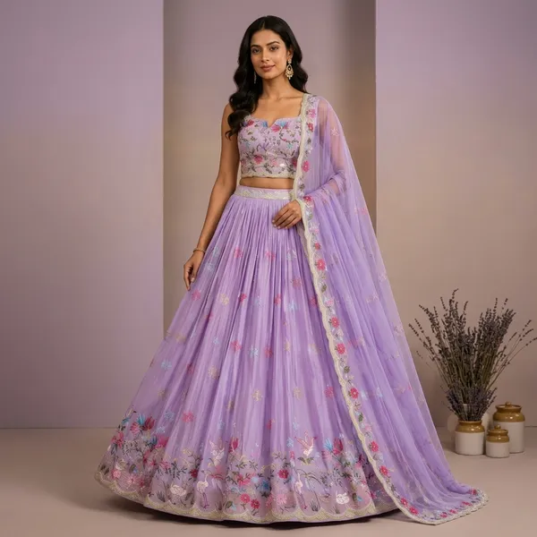 Lavender_Floral_Embroidered_Crop_Top_Lehenga_Set_For_Women