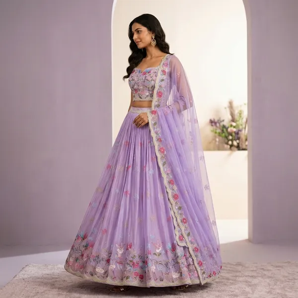 Lavender_Floral_Embroidered_Crop_Top_Lehenga_Set_For_Women