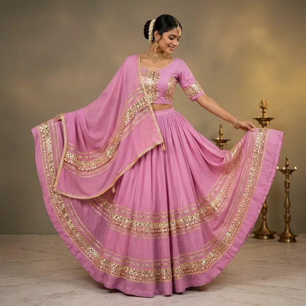 Pink_Navratri_Special_Original_Mirror_Work_Border_Full_Flair_Designer_Chaniya_Choli_Set_For_Women