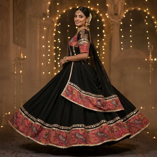 Black_Traditional_Position_Border_Navratri_Chaniya_Choli_For_Women