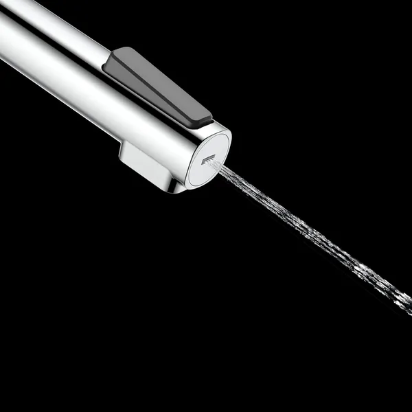 Silver_Abs_Chrome-Plated_Compact_Health_Faucet_Without_Hose
