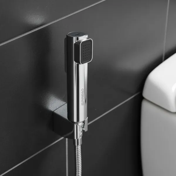 Silver_Abs_Chrome-Plated_Compact_Health_Faucet_Without_Hose