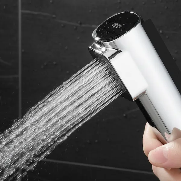 Silver_Abs_Chrome-Plated_Compact_Health_Faucet_Without_Hose
