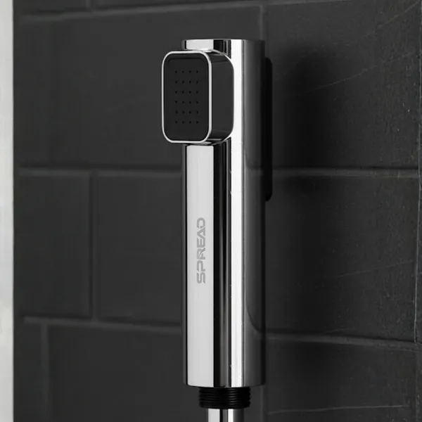 Silver_Abs_Chrome-Plated_Compact_Health_Faucet_Without_Hose