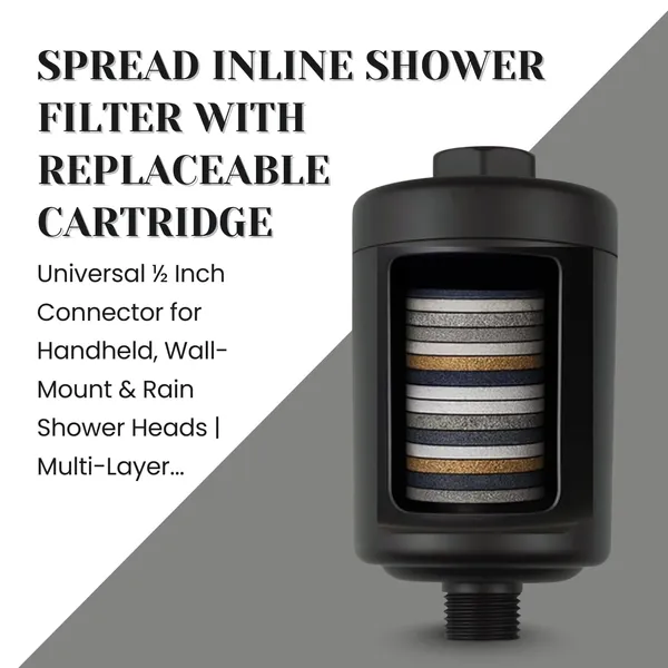 Black_Abs_Hard_Water_Replaceable_Cartridge_Inline_Shower_Filter_with_Adopters_