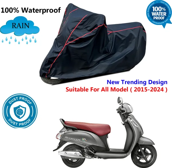 Black_Polyester_Waterproof_Motorcycle_Scooter_Cover_With_Dust_And_Uv_Protection