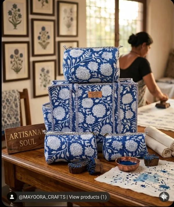Blue_Cotton_Pouch_For_Women