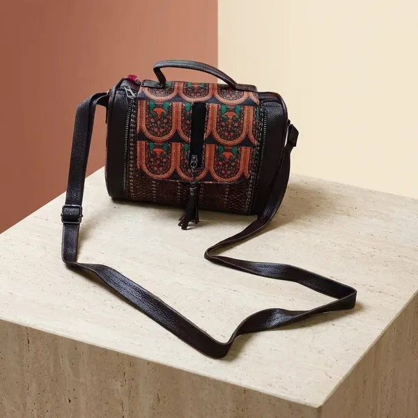 Brown_Woven_Sling_Bag_For_Women