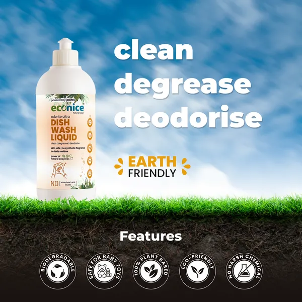 Econice_Natural_Dishwash_Liquid_500Ml_Pack_Of_2