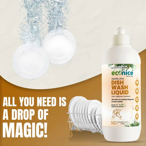 Econice_Natural_Dishwash_Liquid_500Ml_Pack_Of_2