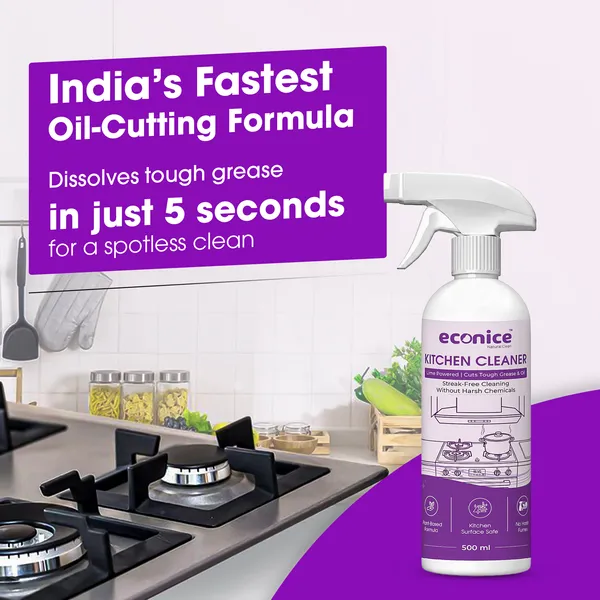 Econice_Plant-Based_Kitchen_Cleaner_Spray_500Ml_-_Pack_of_2