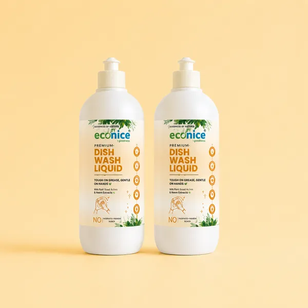 Econice_Natural_Dishwash_Liquid_500Ml_Pack_Of_2