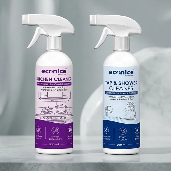 Econice_Plant-Based_Kitchen_&_Tap_Shower_Cleaner_Spray_Combo_Pack_Of_2