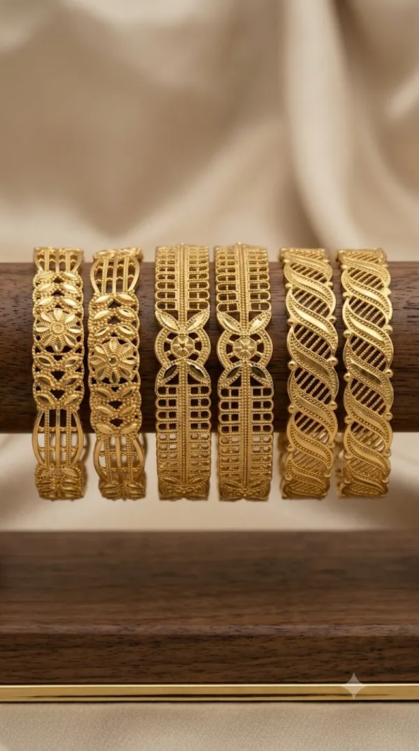 Gold-Plated_combo_Bangles_For_Women_pack_of_3