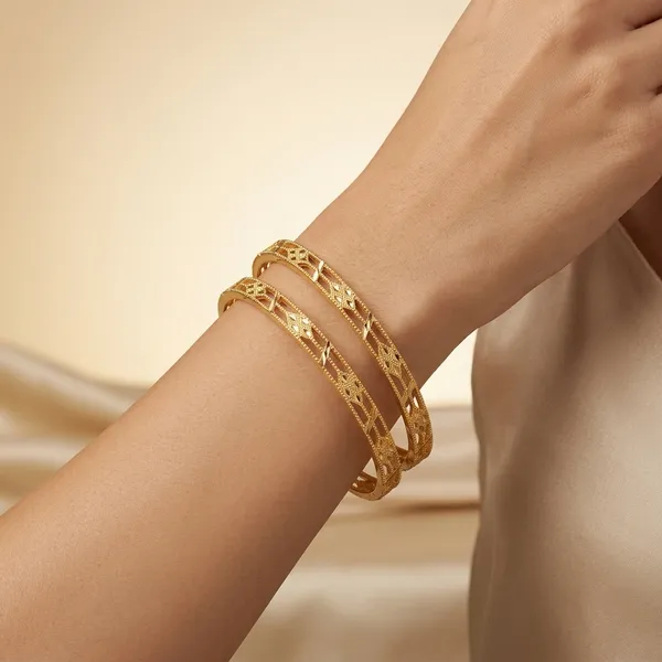 Gold_Metal_Traditional_Engraved_Bangles_For_Women