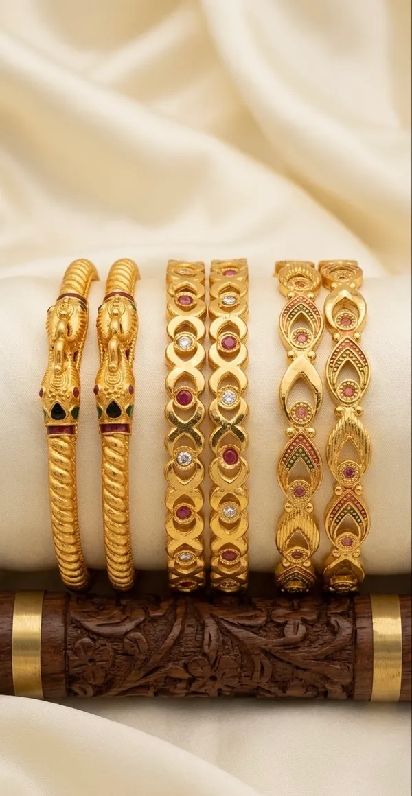 Gold_Metal_Bangles_For_Women_COMBO_PACK_OF_3
