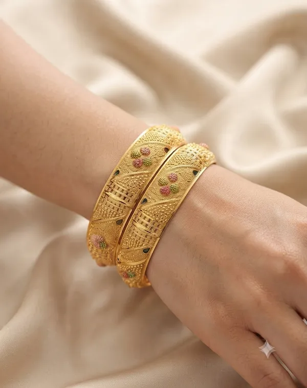 Gold_platted_Bangles_combo_For_Women_pack_of_3_set