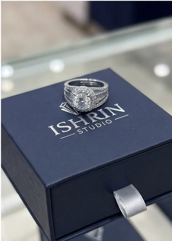 Ishrin_Studio_Silver_Plated_Round_Solitaire_Cz_Adjustable_Ring_For_Women_&_Girls_|_Halo_Engagement_Style_Statement_Ring